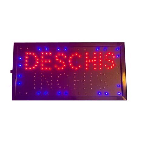 Reclama Luminoasa Led Deschis - Inchis pentru interior